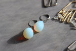 Cargar imagen en el visor de la galería, Opalite Teardrop Earrings - We Love Brass
