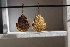 Paisley Earrings - We Love Brass