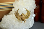 Load image into Gallery viewer, Passengers - Brass Scarab Ring - We Love Brass
