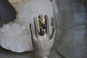 Pele Lavastone Wire Wrapped Goddess Set - We Love Brass