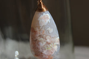 Picnic Blossom Crystal Brass Necklace - We Love Brass