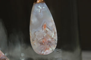 Picnic Blossom Crystal Brass Necklace - We Love Brass