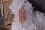 Load image into Gallery viewer, Pink Plume Agate Necklace - We Love Brass
