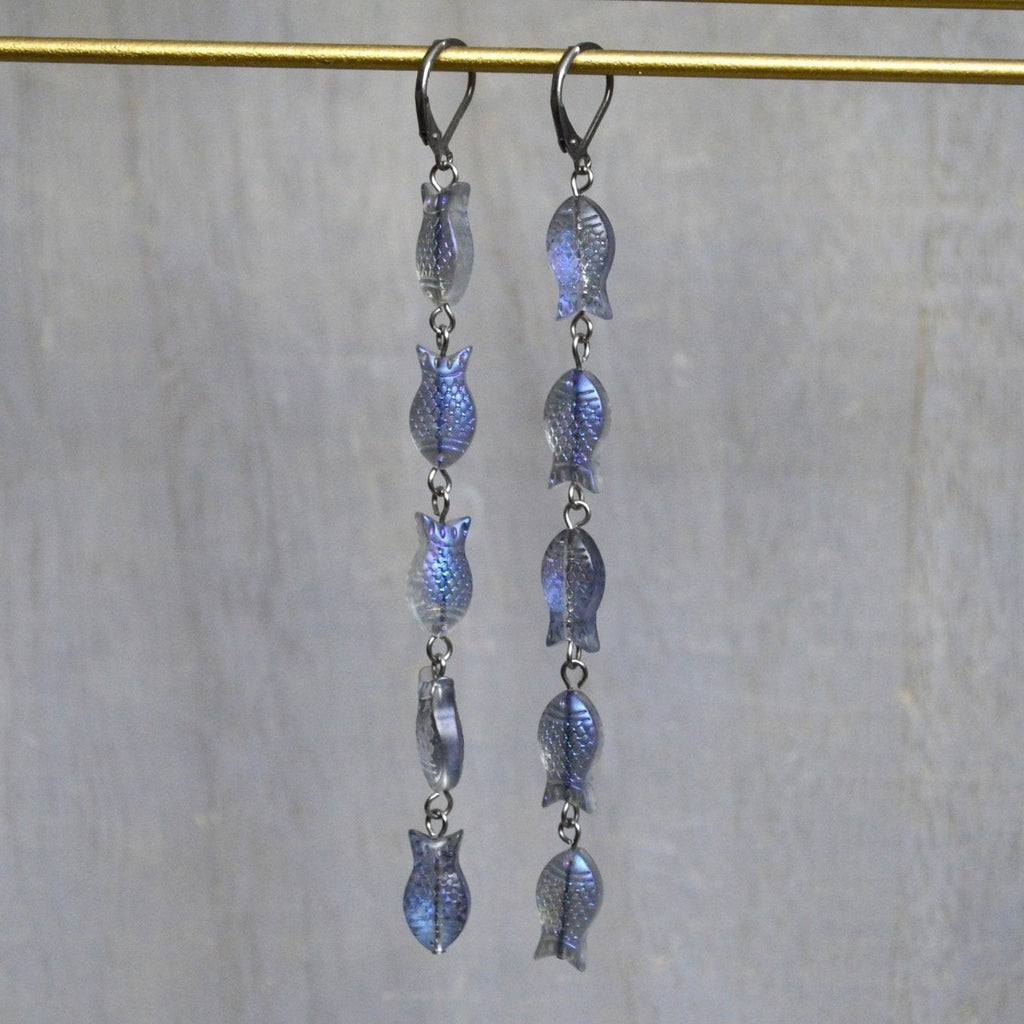 Pisces Earrings - We Love Brass