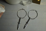 Load image into Gallery viewer, Pre-Emptive Stainless Steel Dagger Earrings - We Love Brass
