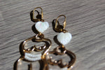 Load image into Gallery viewer, Pretty Pearls Waist Beads Earrings - We Love Brass
