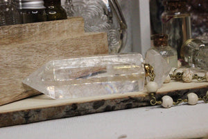 Quartz Crystal Point Potion Bottle Kit - We Love Brass