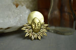 Load image into Gallery viewer, Queen of the Summer Isles - Brass Cameo Ring - We Love Brass
