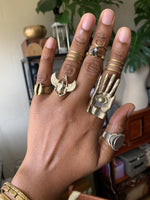 Load image into Gallery viewer, Ra Brass Scarab Ring - We Love Brass
