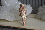 Cargar imagen en el visor de la galería, Red Vintage Sarcophagus Brass Ring - We Love Brass
