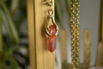 Load image into Gallery viewer, Reiki Hands - Agate Crystal Choker - We Love Brass
