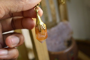 Reiki Hands - Agate Crystal Choker - We Love Brass