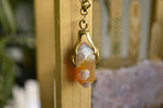 Load image into Gallery viewer, Reiki Hands - Agate Crystal Choker - We Love Brass
