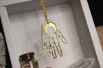 Load image into Gallery viewer, Rituals Necklace - Brass - We Love Brass
