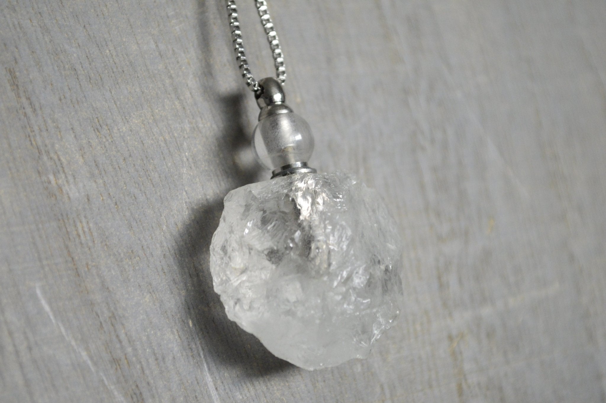 Rock Candy Quartz Crystal Bottle Set - We Love Brass