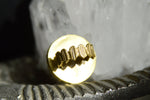 Cargar imagen en el visor de la galería, Round Faceted Labradorite Ring - We Love Brass
