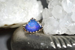 Load image into Gallery viewer, Rustic - AAA Boulder Opal Sterling Silver Ring - We Love Brass
