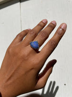 Load image into Gallery viewer, Rustic - AAA Boulder Opal Sterling Silver Ring - We Love Brass
