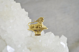 She-Sphinx Brass Ring - We Love Brass