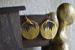 Load image into Gallery viewer, Snake Plants - Brass Earrings - We Love Brass
