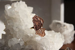 Cargar imagen en el visor de la galería, So Hot in Here Copper Cameo Vintage Brass Ring - We Love Brass
