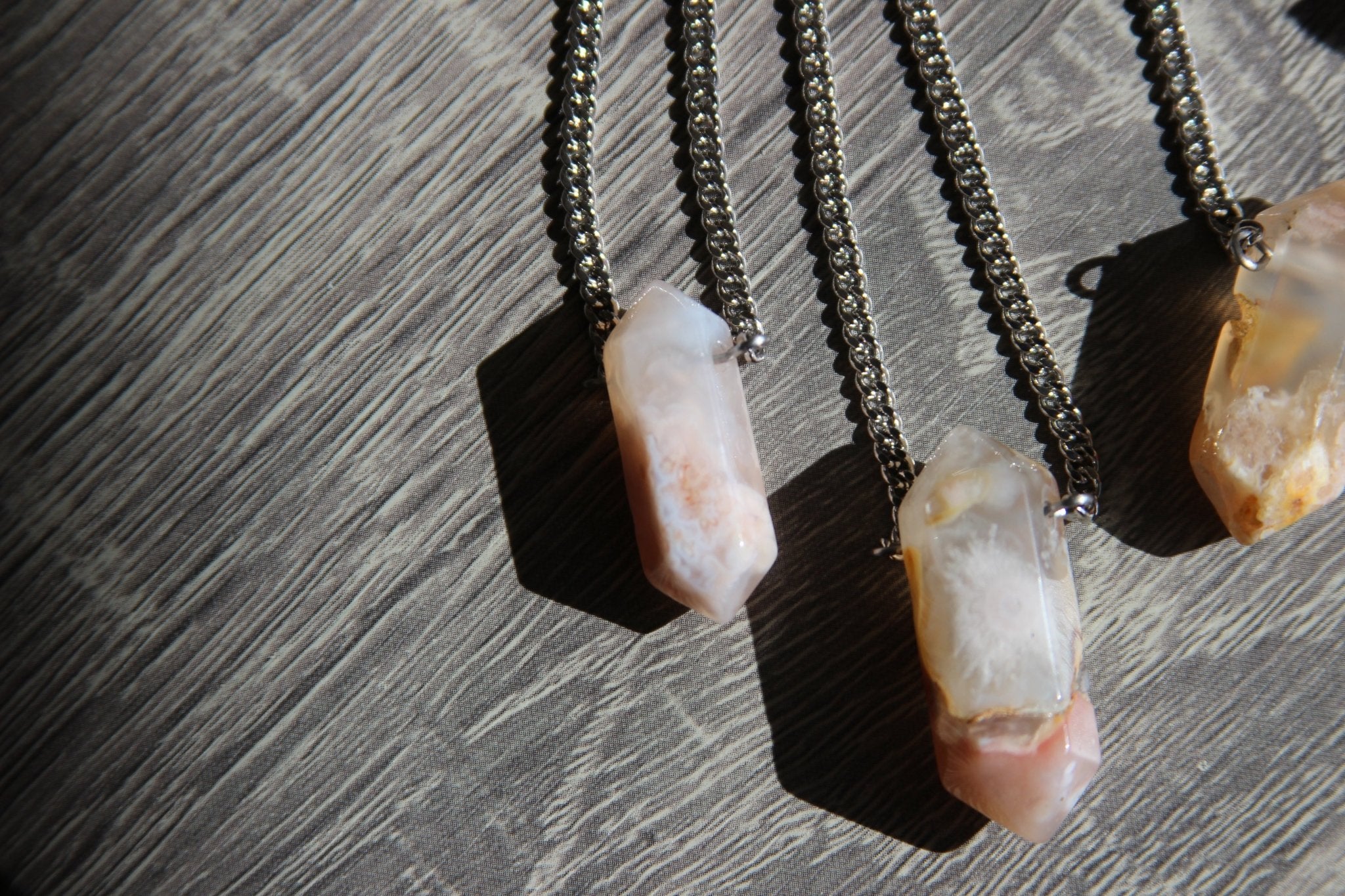 Solitaire Blossom Silver Necklaces - We Love Brass