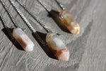 Cargar imagen en el visor de la galería, Solitaire Blossom Silver Necklaces - We Love Brass
