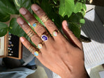 Cargar imagen en el visor de la galería, Solitaire Ethiopian Opal Ring - We Love Brass
