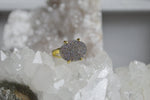 Cargar imagen en el visor de la galería, Sparkling Rainbow Brass Druzy Ring - We Love Brass
