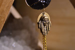 Cargar imagen en el visor de la galería, Sufi Woman Brass Cameo Necklace - We Love Brass
