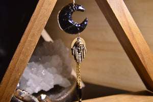 Sufi Woman Brass Cameo Necklace - We Love Brass
