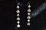 Load image into Gallery viewer, Sun Rays Tulip Opalite Earrings - We Love Brass
