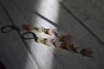 Load image into Gallery viewer, Sun Rays Tulip Opalite Earrings - We Love Brass
