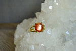 Load image into Gallery viewer, Sun Sparkles - Sandstone Brass Rings - We Love Brass
