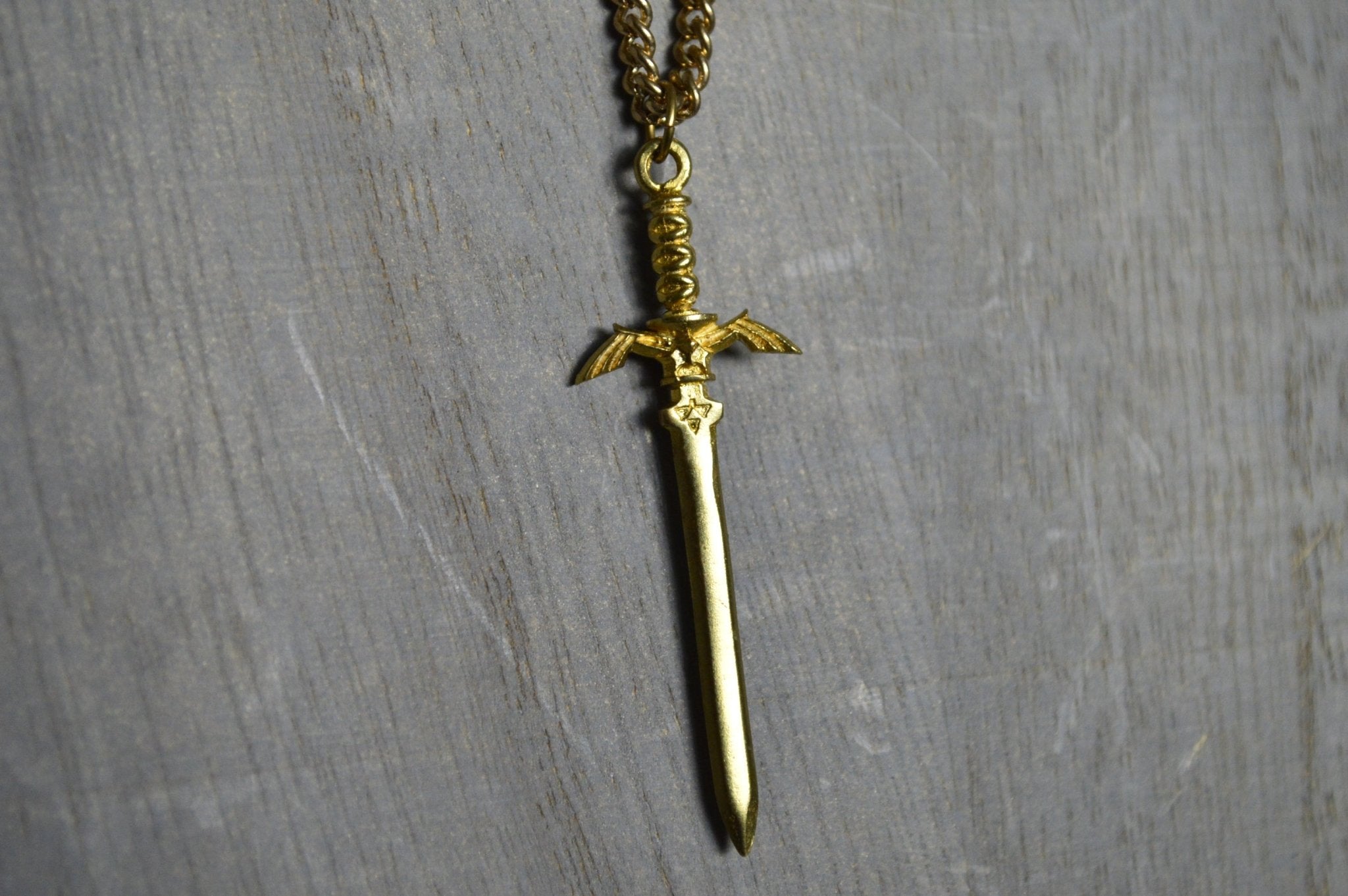 Sword Necklace - CLEARANCE - We Love Brass