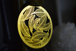 Cargar imagen en el visor de la galería, Take Flight - Brass Hoop Feather Earrings - We Love Brass
