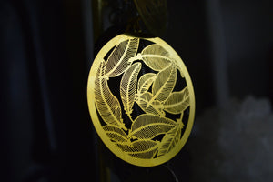 Take Flight - Brass Hoop Feather Earrings - We Love Brass