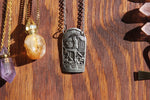 Cargar imagen en el visor de la galería, The Ancient Hieroglyphs Necklace - We Love Brass
