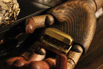 Load image into Gallery viewer, The Catacombs Momento Mori Pendant - Golden Treasure Box
