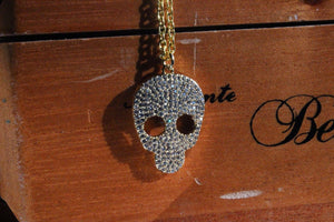 The Crystal Skull - Golden Treasure Box