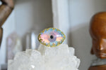 Cargar imagen en el visor de la galería, The Fire Within - 3rd Eye Opal Brass Ring - We Love Brass
