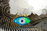 Load image into Gallery viewer, The Fire Within - Third Eye Opal Brass Ring - We Love Brass
