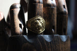 Cargar imagen en el visor de la galería, The Lion&#39;s Share Brass Ring - Golden Treasure Box
