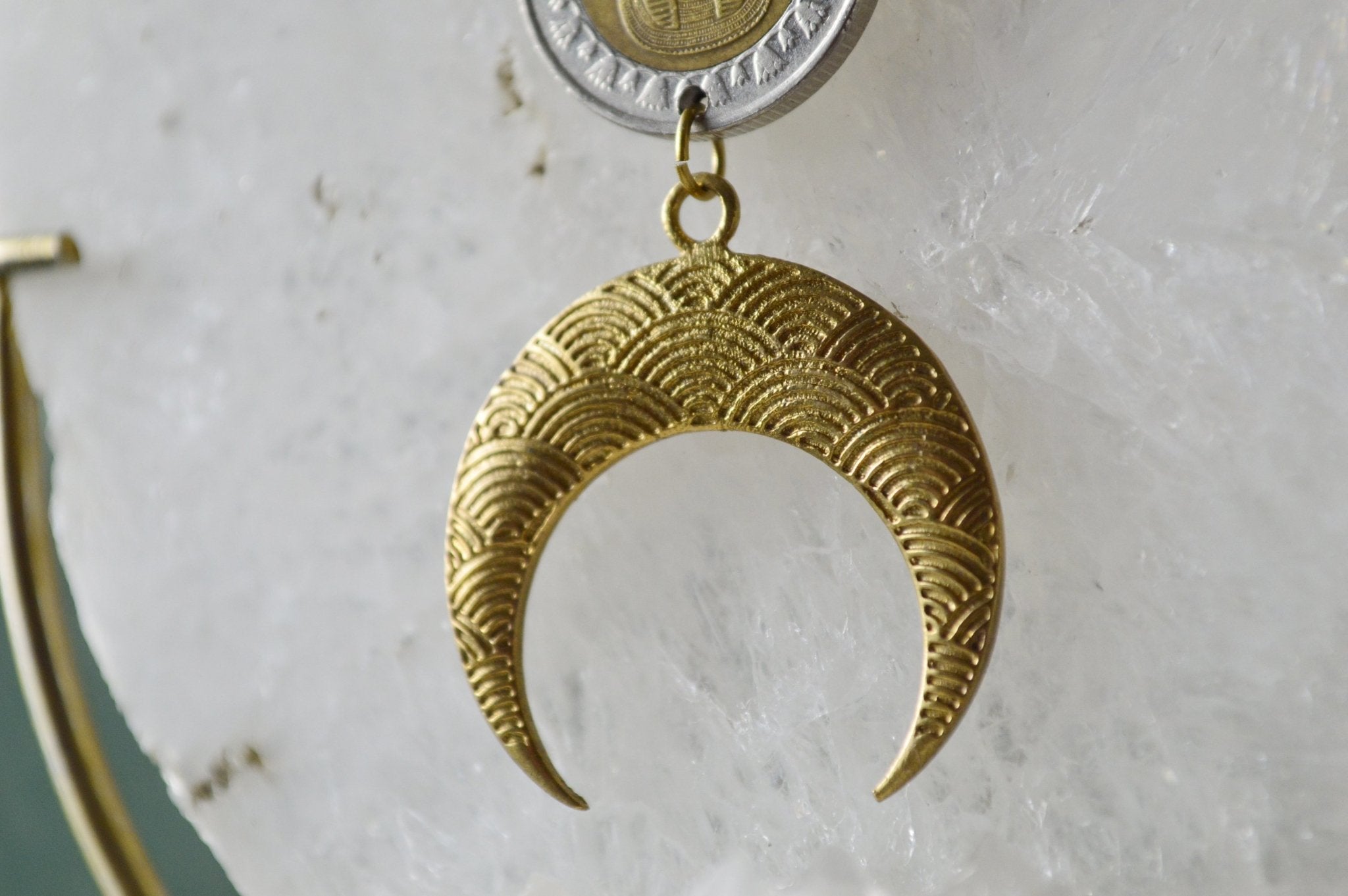 The Pull of the Nile - Egyptian Coin Necklace - We Love Brass