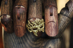 The Seer's Rings - Golden Treasure Box