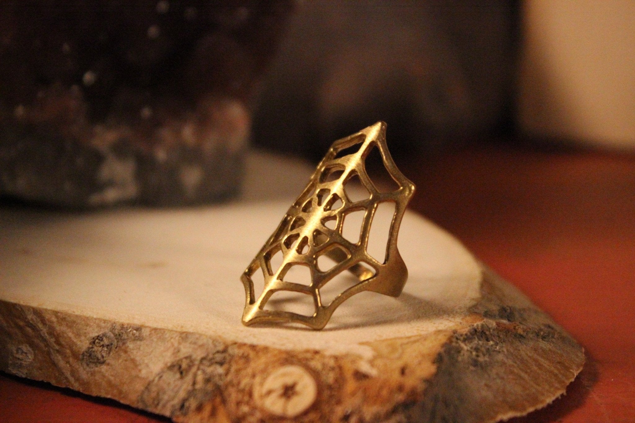 The Seer's Rings - Golden Treasure Box