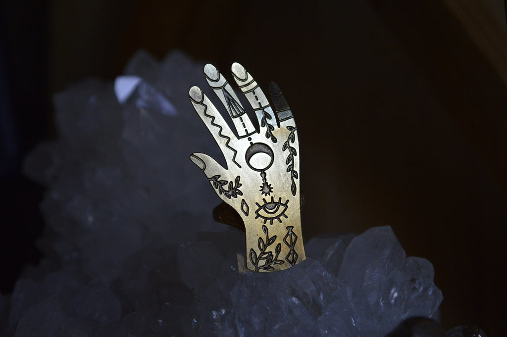 The Summoner - Brass Jewelry Ring - We Love Brass