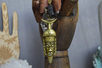 Load image into Gallery viewer, The Warrior - Black Tourmaline Crystal Necklace - We Love Brass
