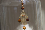 Load image into Gallery viewer, Third Eye Hamsa Necklace - We Love Brass
