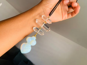 Third Power Divine Feminine Opalite Necklace - We Love Brass